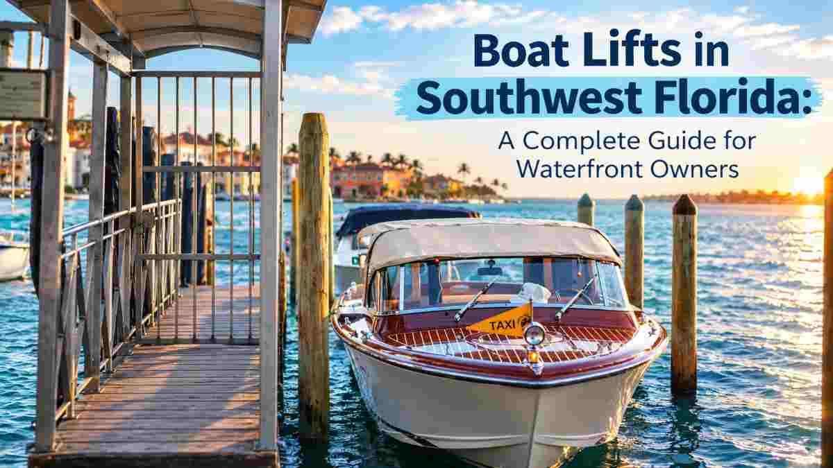 Boat Lifts in Southwest Florida A Complete Guide for Waterfront Owners