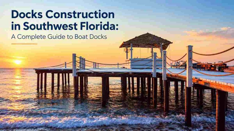 Docks Construction in Southwest Florida A Complete Guide to Boat Docks