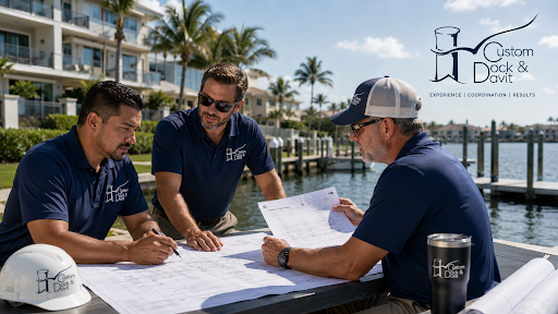 Custom Dock Making by the Custom Dock & Davit